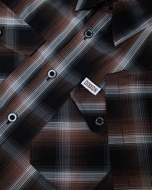 LOUISVILLE BAMBOO SHORT SLEEVE BUTTON UP - MENS